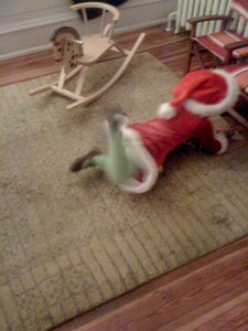 The elf under the tree